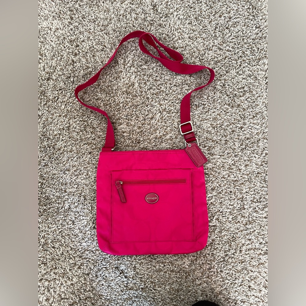 Coach Nylon Crossbody with adjustable strap